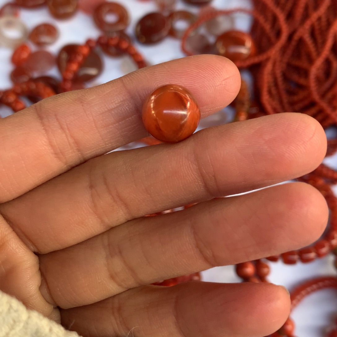 南红玛瑙未镶嵌手串