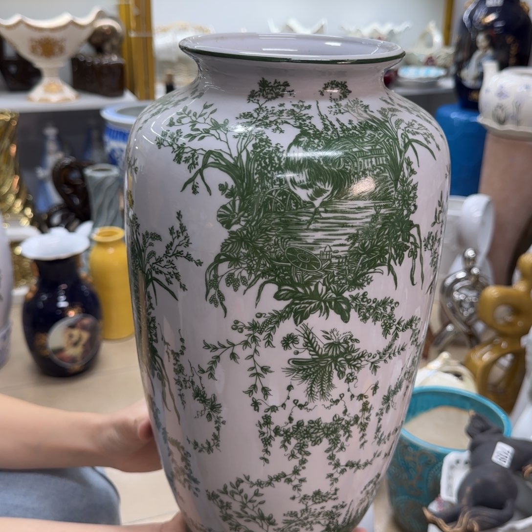 瓷片花瓶摆件陶瓷工艺