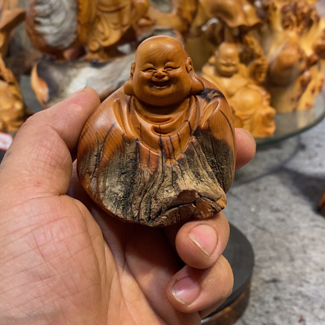 【闪购商品】柏木（崖柏）木雕工艺品摆件家居手把件