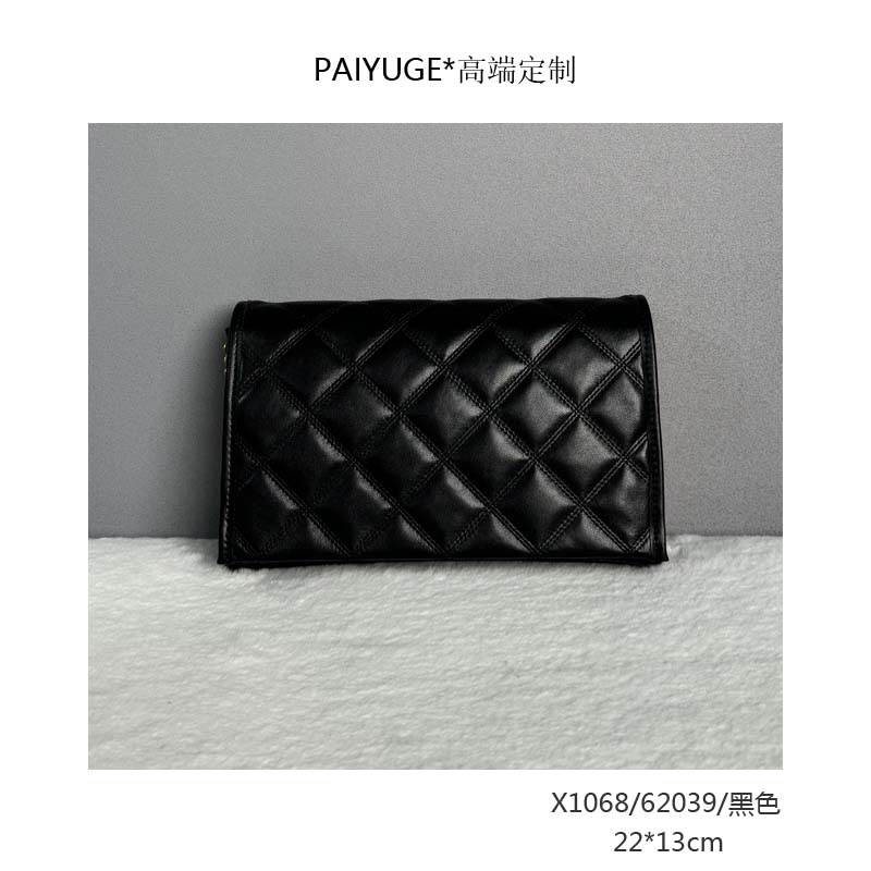 X1068/62039/黑色 高端定制 时尚女士手提包单肩包斜挎包1429孤品