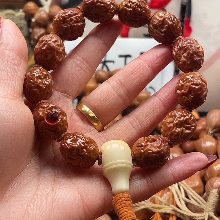 橄榄核手串/手链铁盒1.7大早