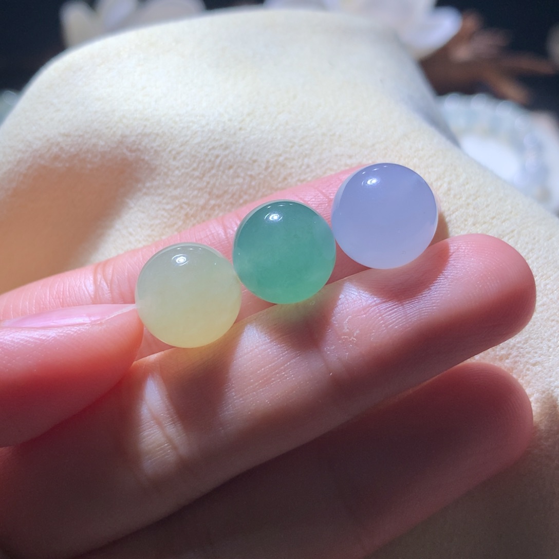 散珠翡翠经典三彩珠珠