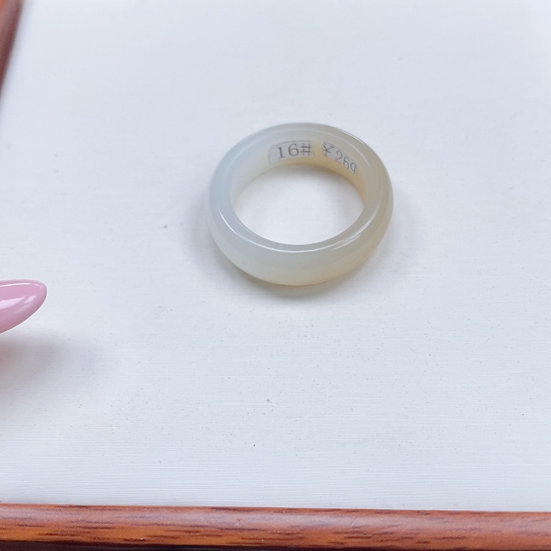 和田玉戒指未镶嵌V***.专拍7-17.7