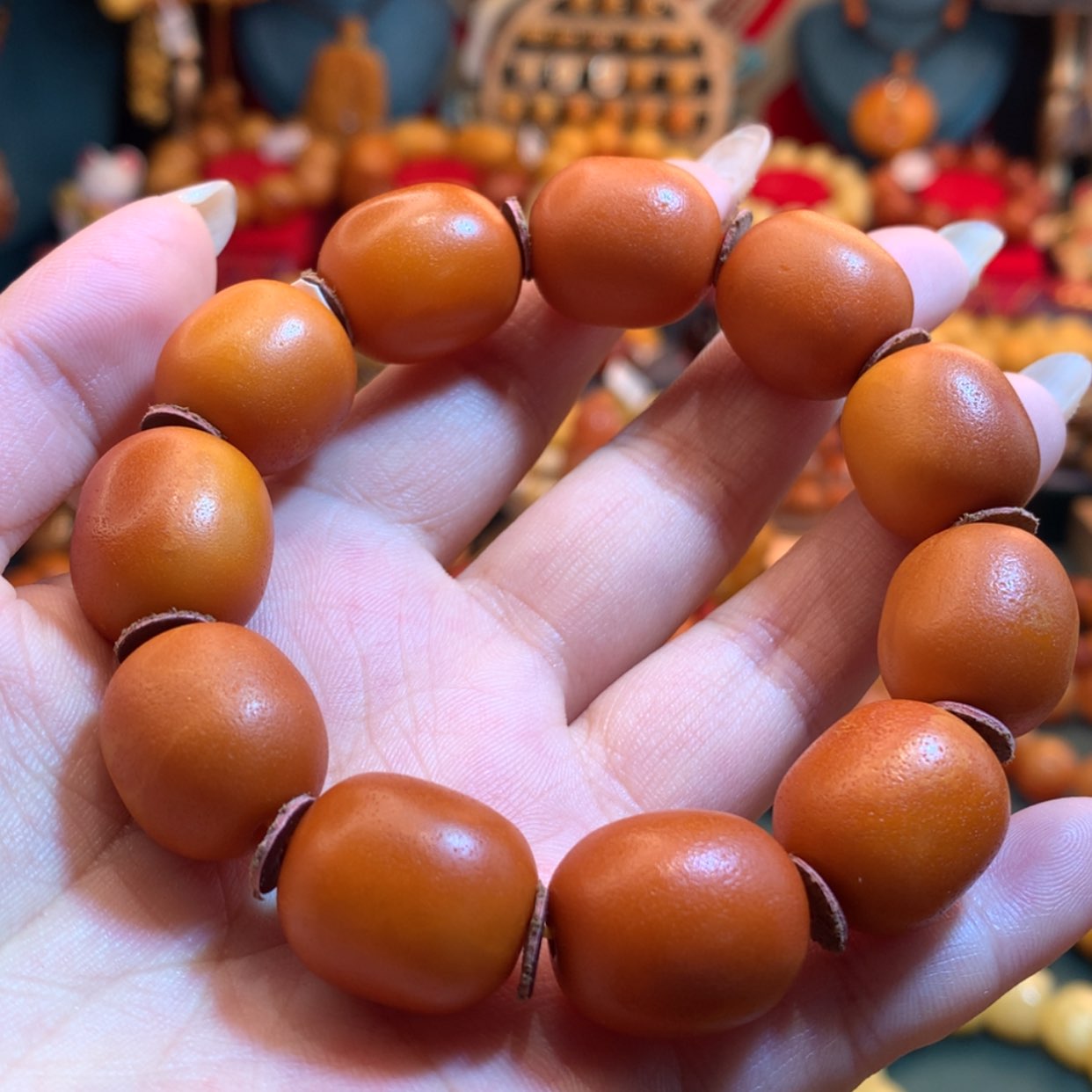 【闪购商品】蜜蜡手串未镶嵌蜜蜡手串