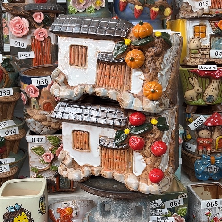 紫砂花盆粗陶材质多肉花盆