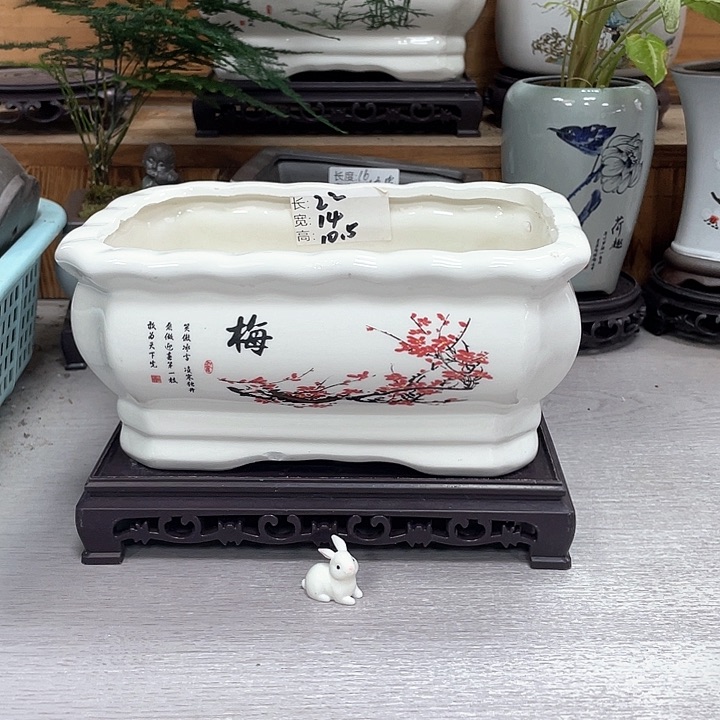 陶瓷花盆紫砂花盆套装福利