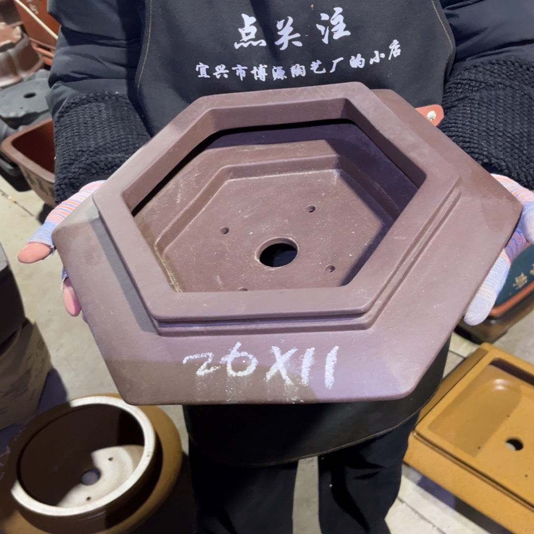 紫砂花盆盆景艺术