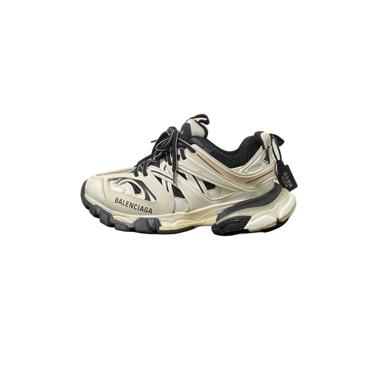 95新 Balenciaga/巴黎世家 36码  track 黑白老爹鞋  re079