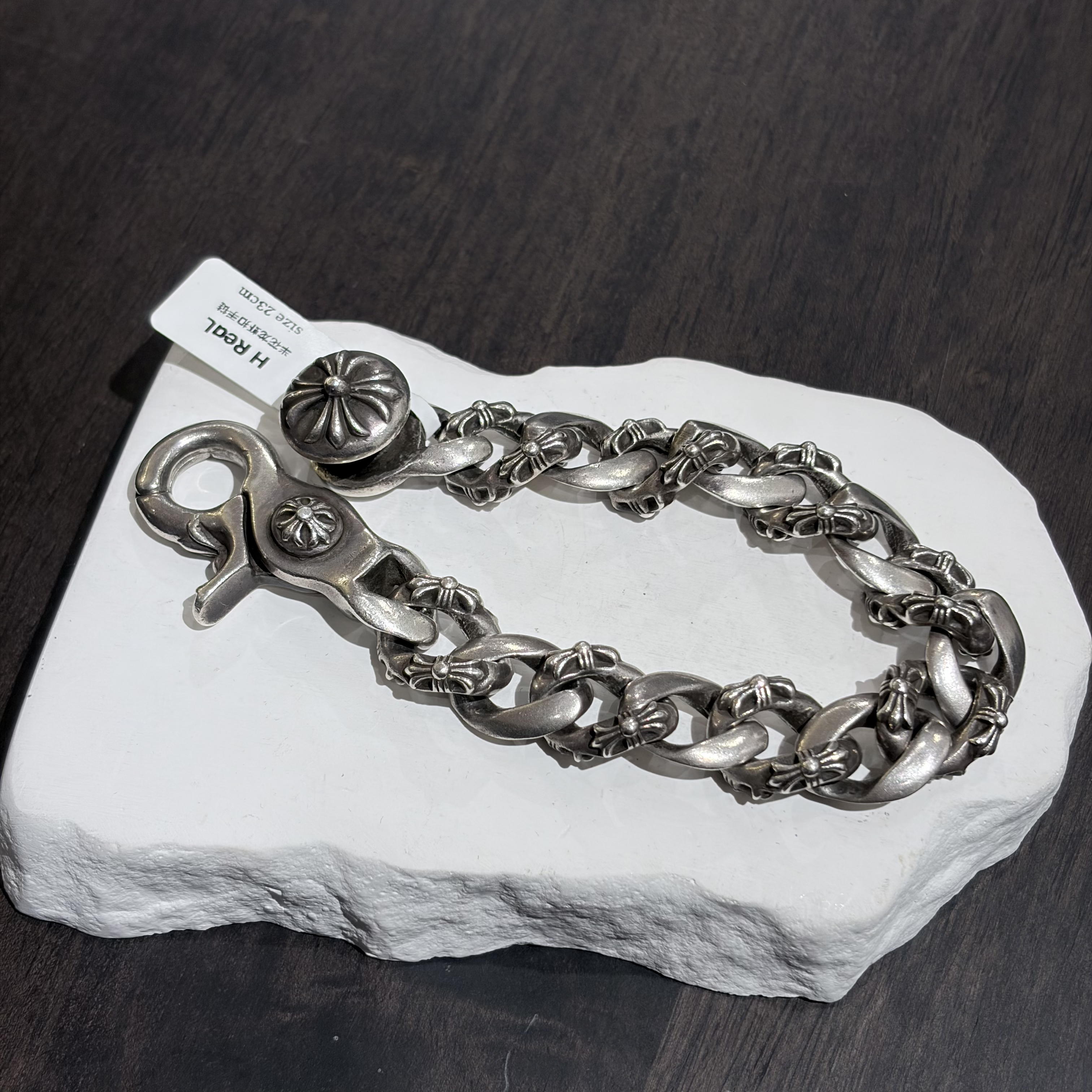 手链 Chrome Hearts 克罗心【中古】半花龙虾扣手链23cm