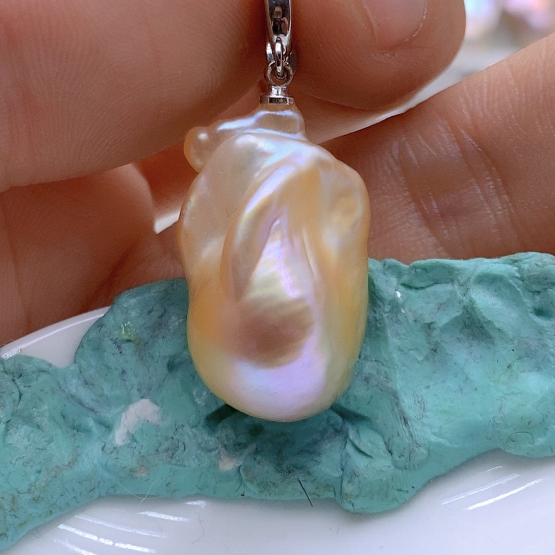 吊坠(不含链)未镶嵌淡水珍珠