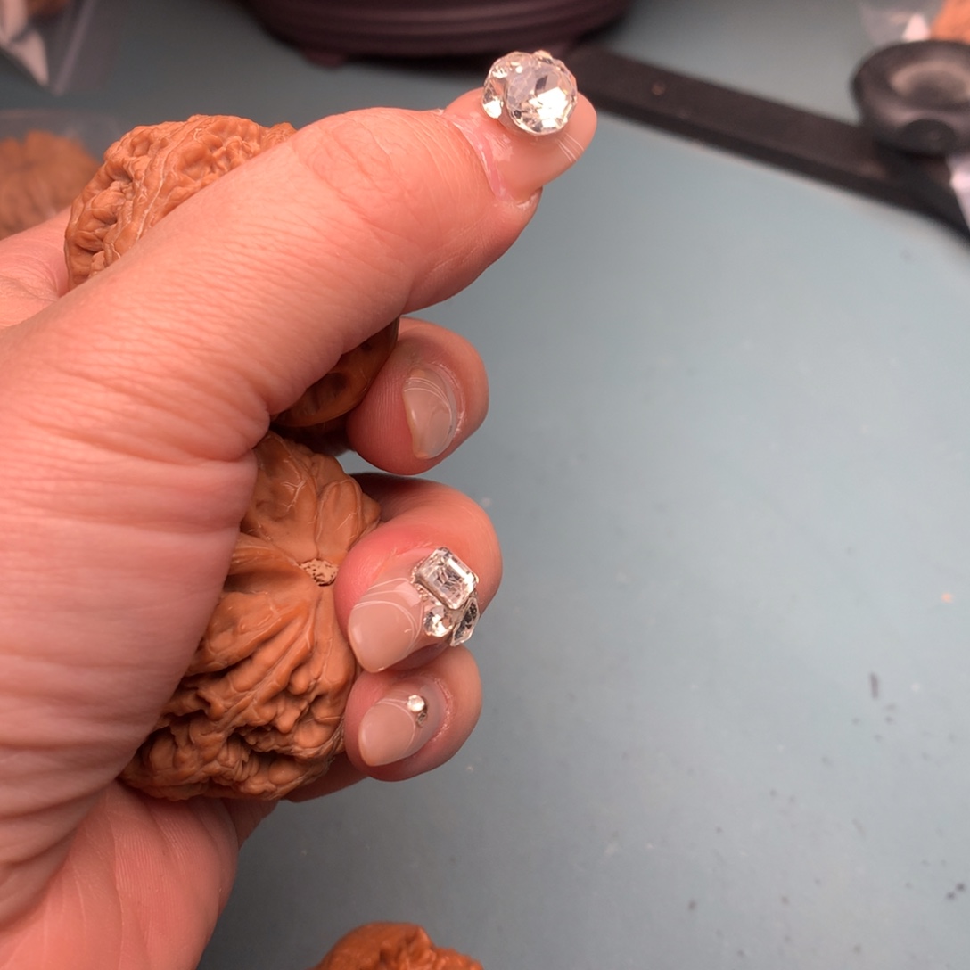 文玩核桃把件粗筋4849