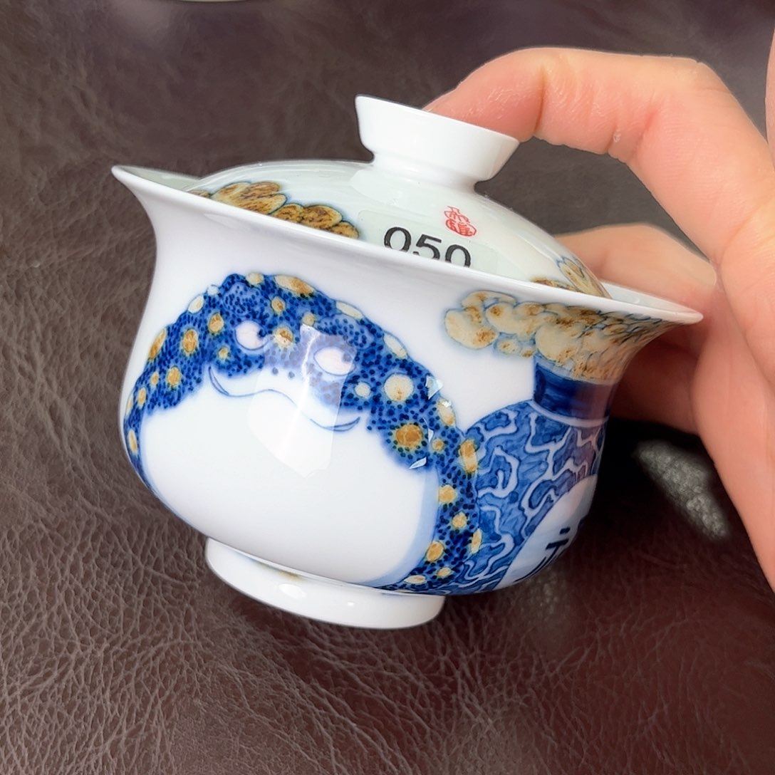 杯手绘高温瓷器瓷器