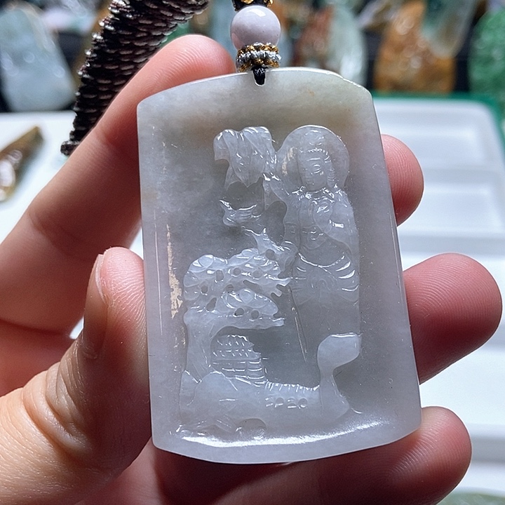 翡翠未镶嵌颈饰翡翠a货