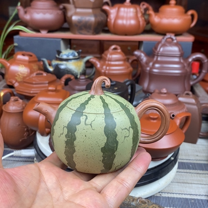 茶壶紫砂西瓜150-200cc特价促销优惠