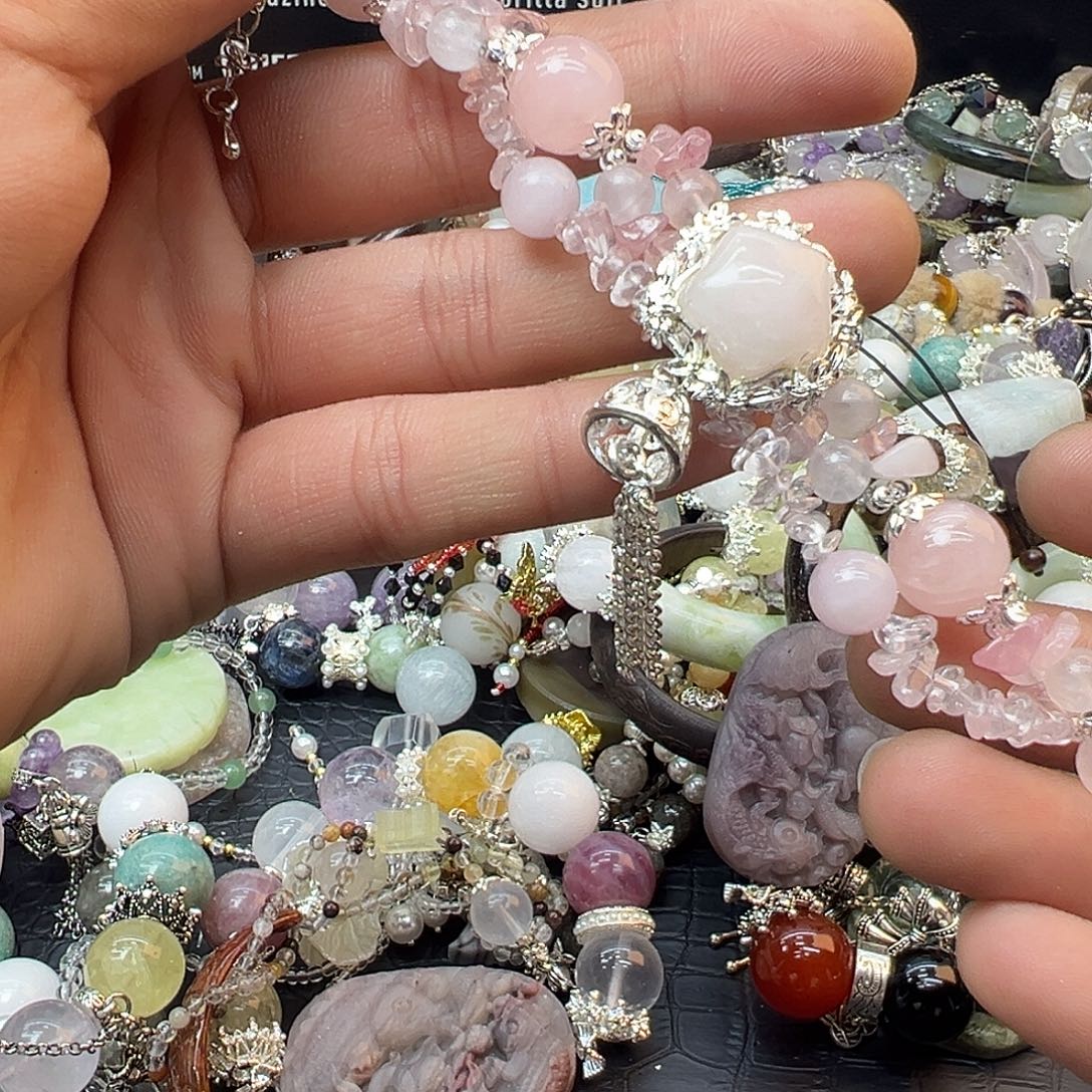 水晶未镶嵌手链水晶手链