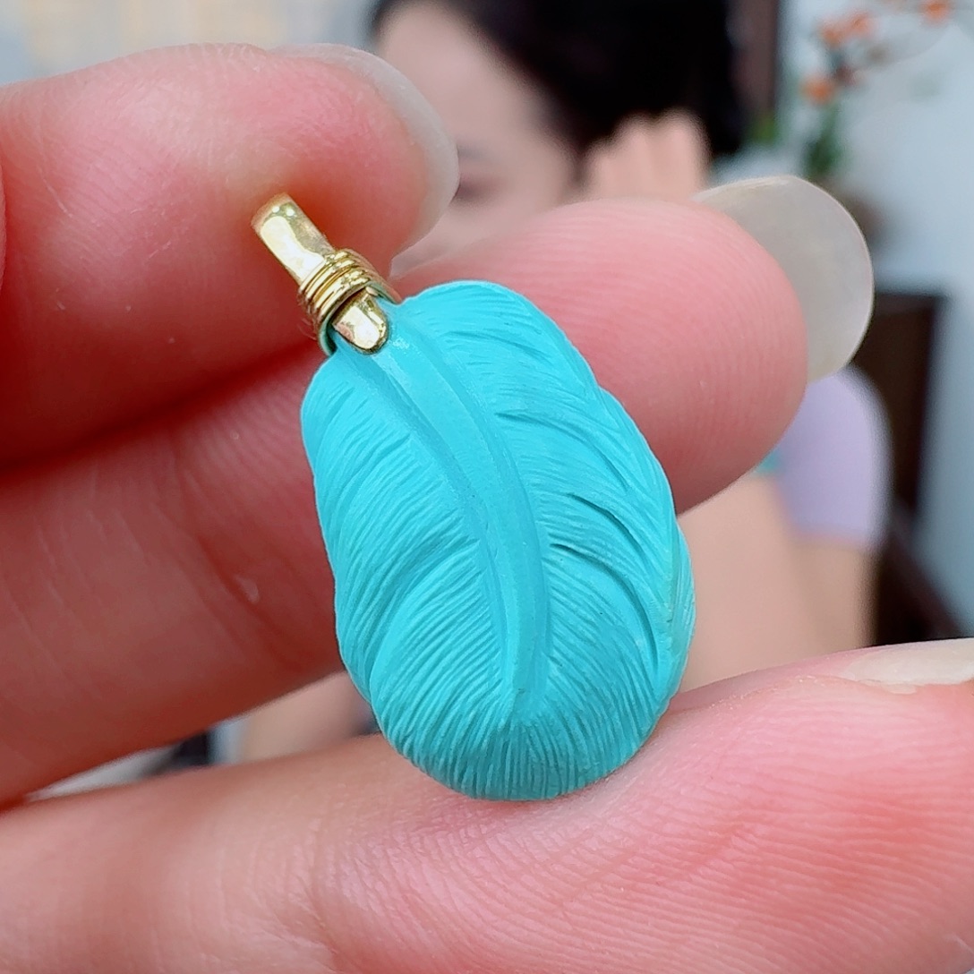 未镶嵌绿松石珠宝奇石