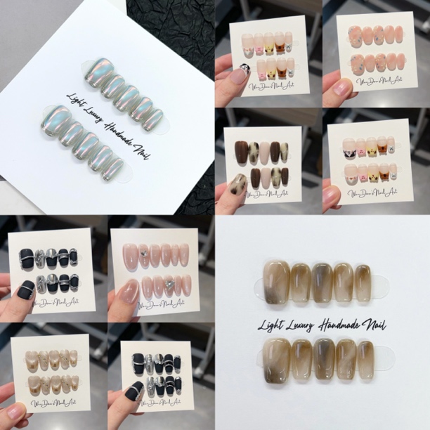 【25.9 / 22.9 直播过款】豌豆's Nail Art 小众设计穿戴甲