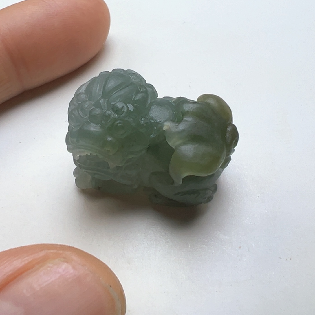 未镶嵌定制翡翠缅甸翡翠A货霸王狮