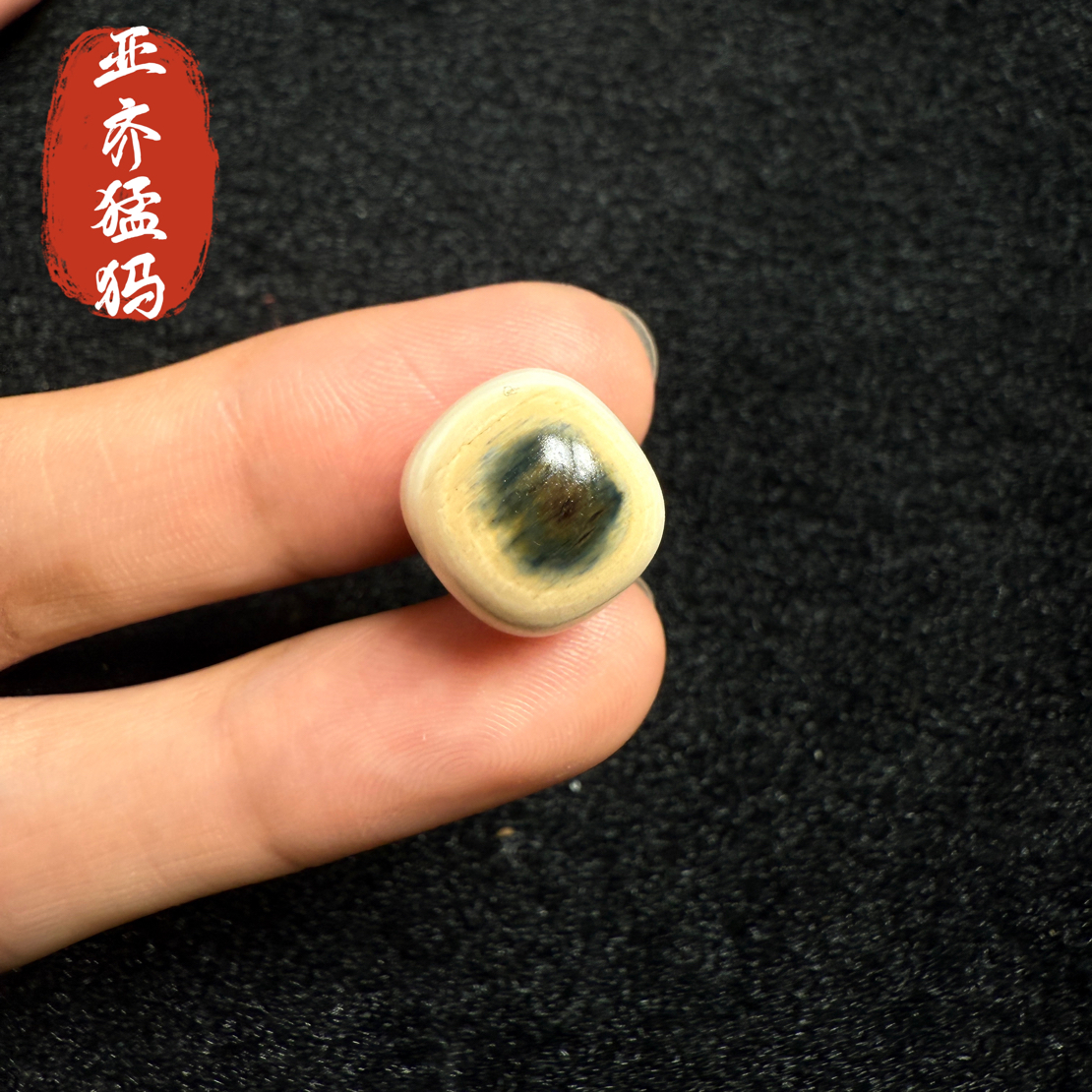 Y19猛犸象牙冰料蓝眼睛老型13*12