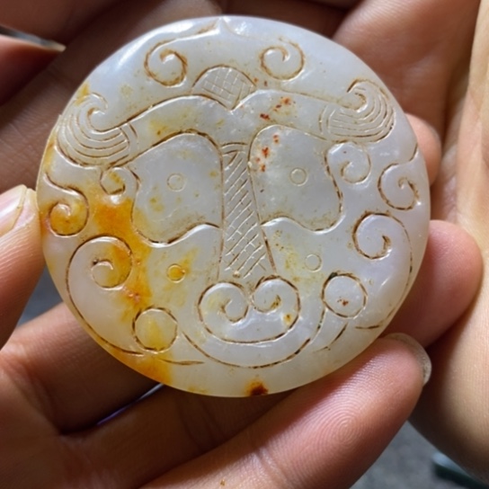 和田玉挂件未镶嵌