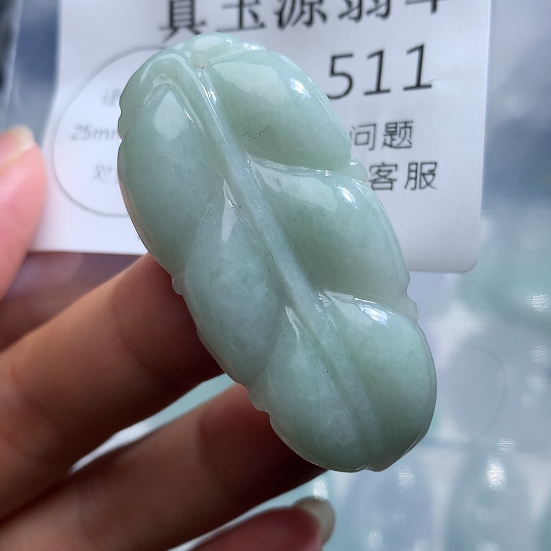 翡翠未镶嵌颈饰511