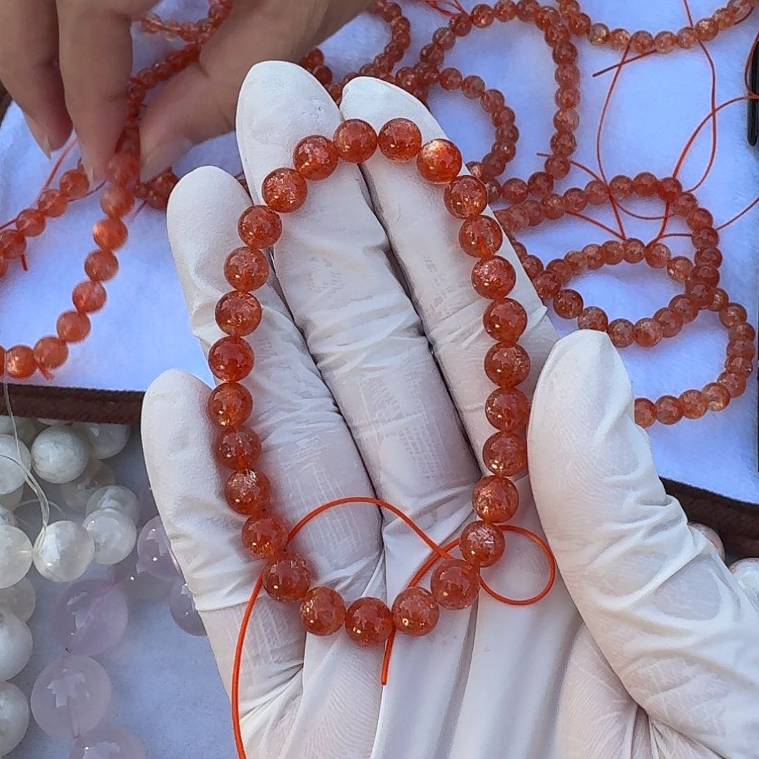 未镶嵌手链水晶大*