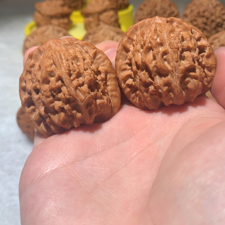 把件文玩核桃41野生小众平顶全品无修