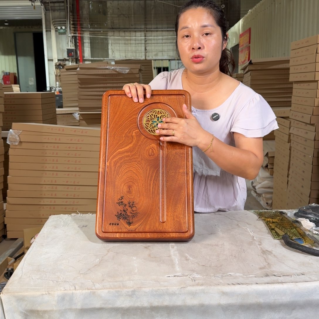 花梨木茶盘50*30尺寸