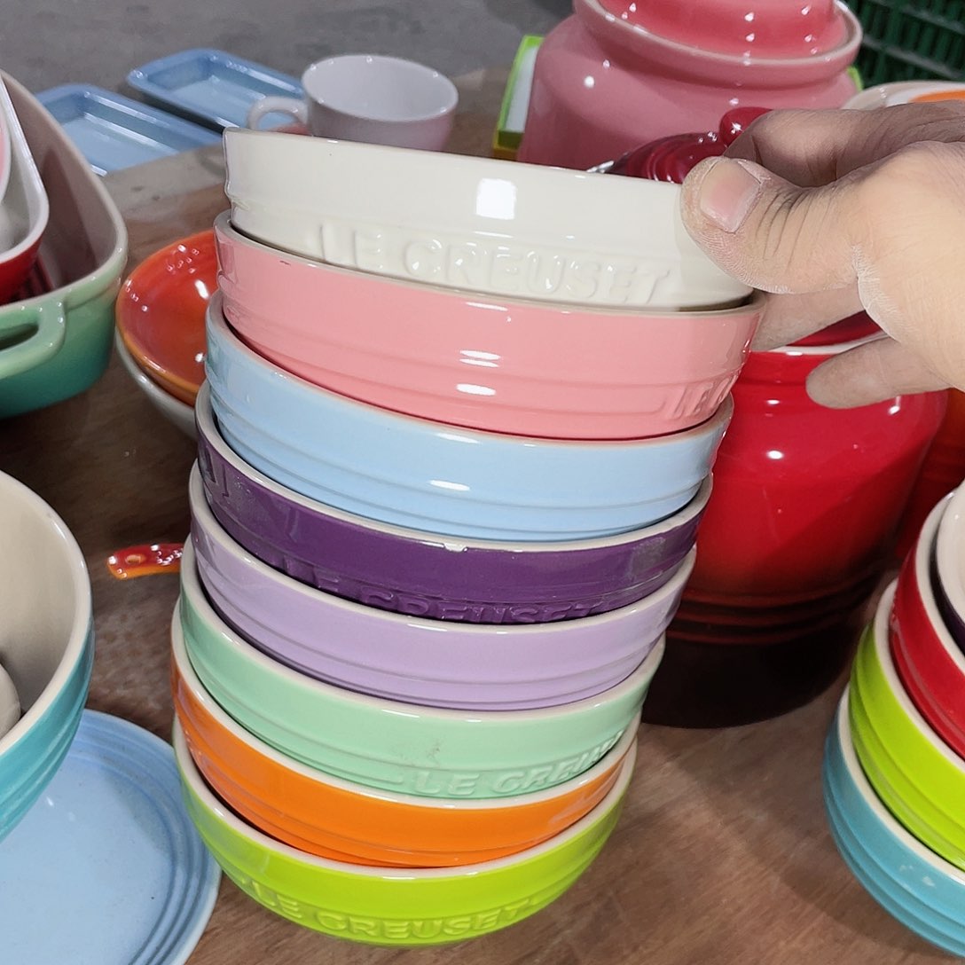 瓷片微瑕陶瓷餐具家用 两个6寸