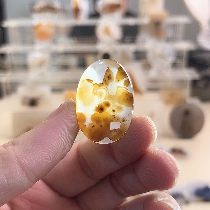 不***语玛瑙/玉髓未镶嵌吊坠(不含链)