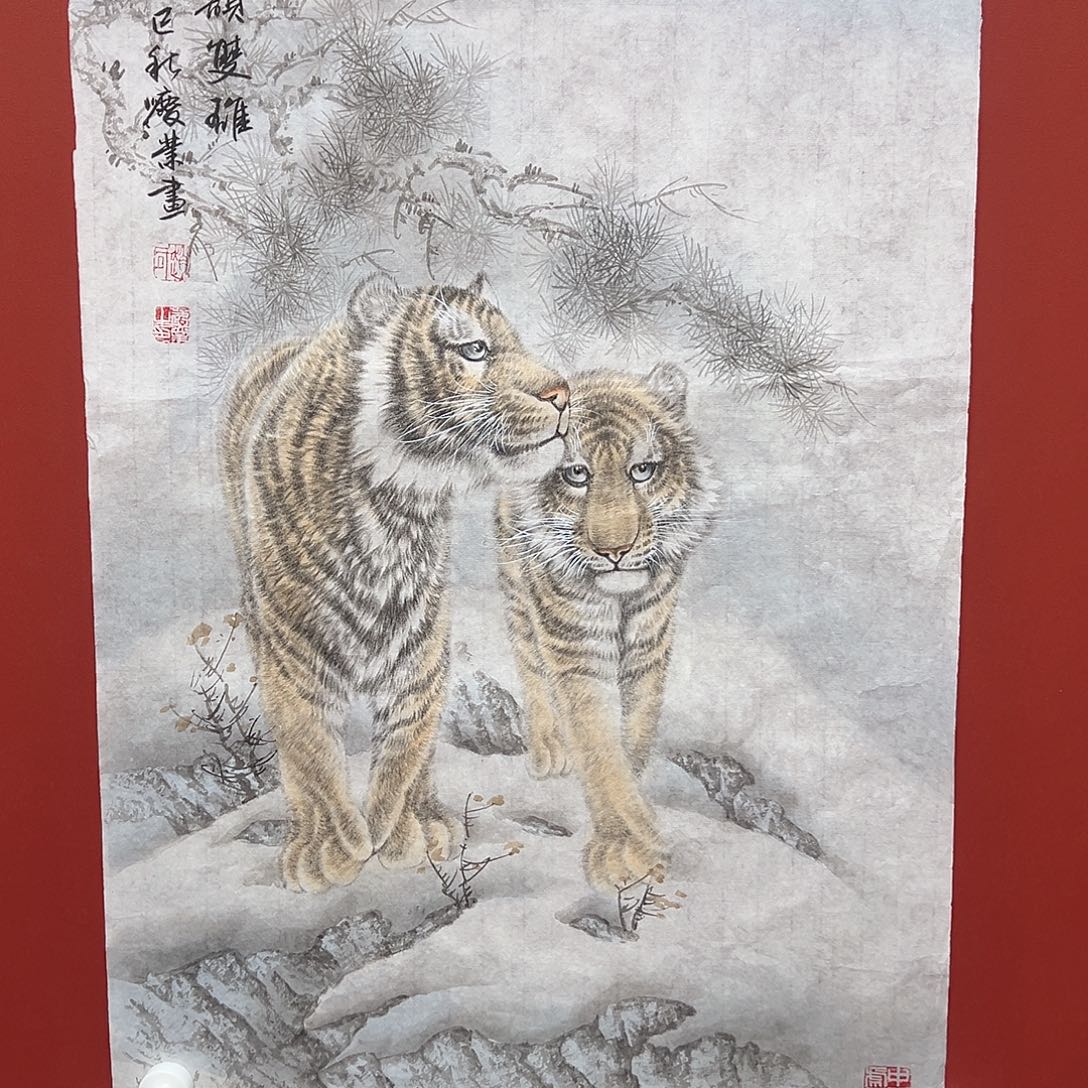 国画赵庆业老师国画作品月