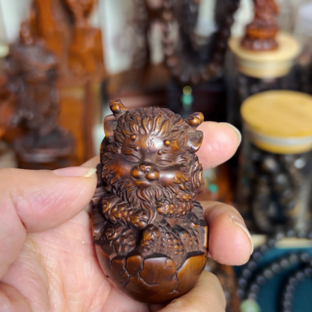 黄杨木年货节福利活动手串把件摆件文玩