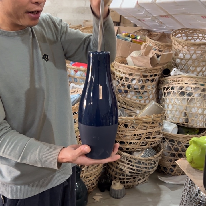 瓶高度30厘米口径5厘米微瑕捡漏划痕