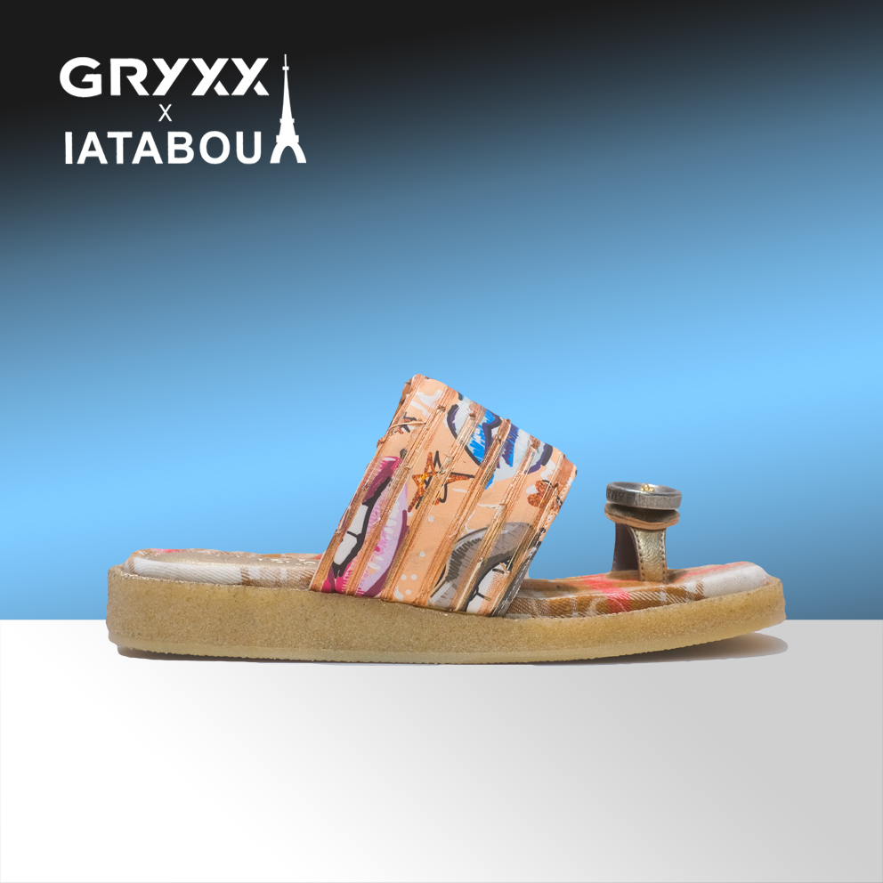 IATABOU高端潮流潮牌夏季上新真皮平底女鞋TA156084