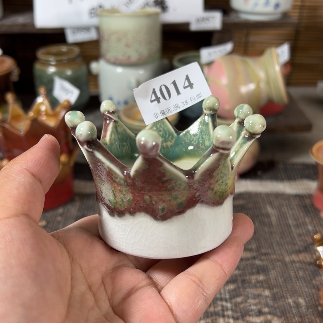 口7 手工花盆满30包邮