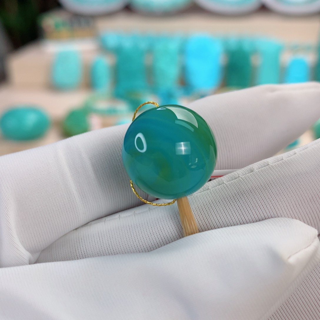 绿松石挂件未镶嵌