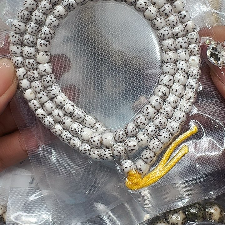 星月菩提手串455王者半臂白星月菩提河豚65桶108