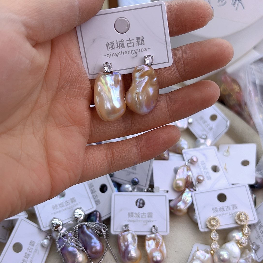 未镶嵌淡水珍珠项链定制905柴*妞