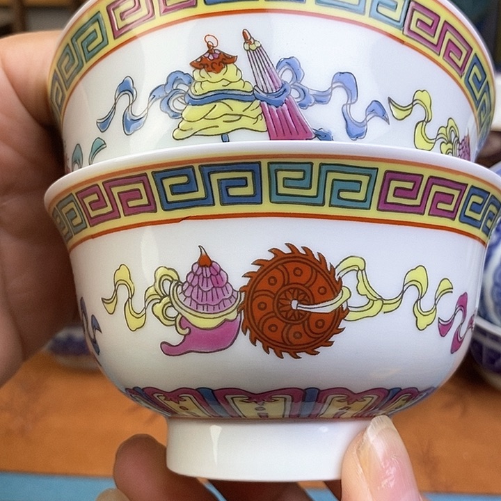 景德镇陶瓷藏式茶碗