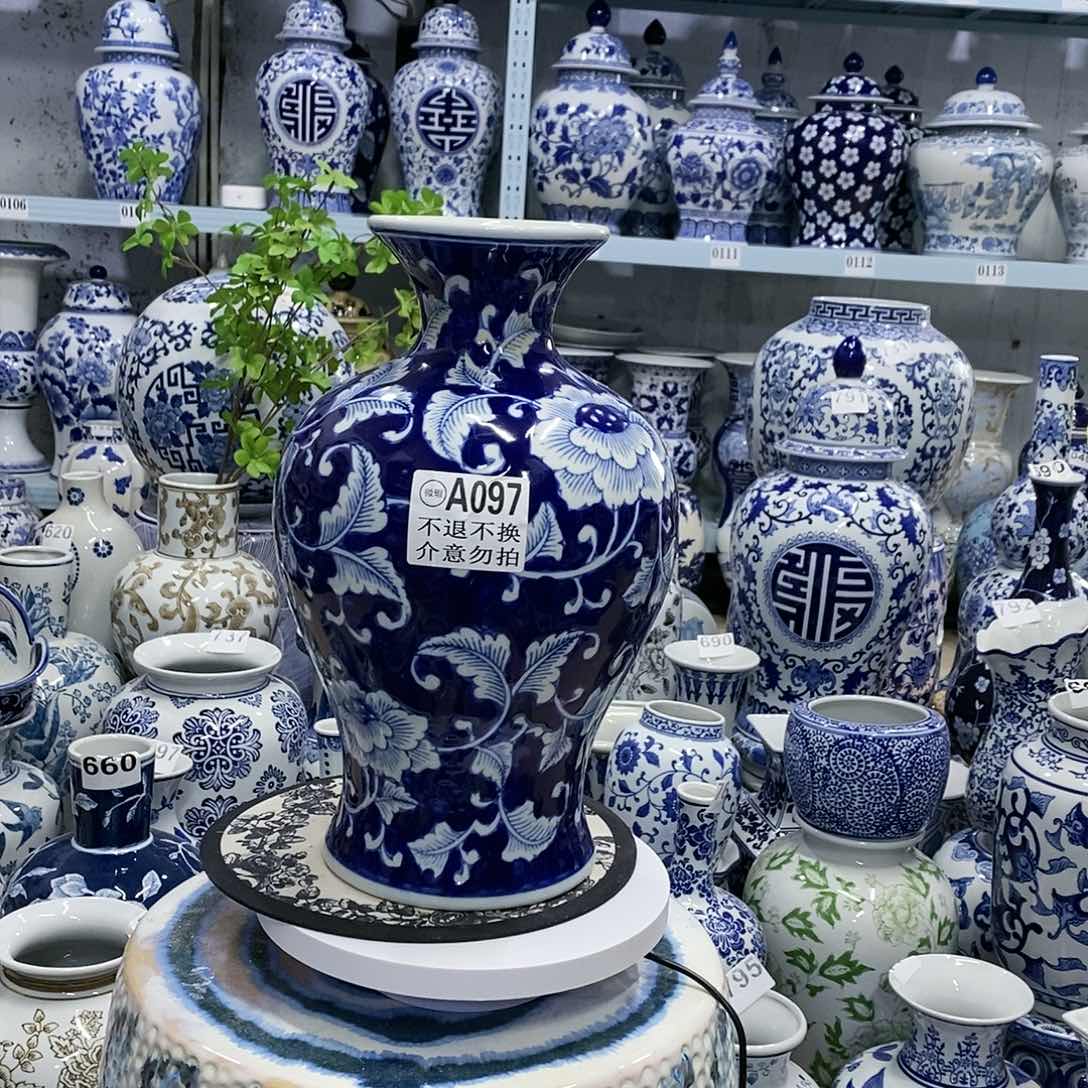 【闪购商品】摆件微瑕花瓶瓷器………………………………