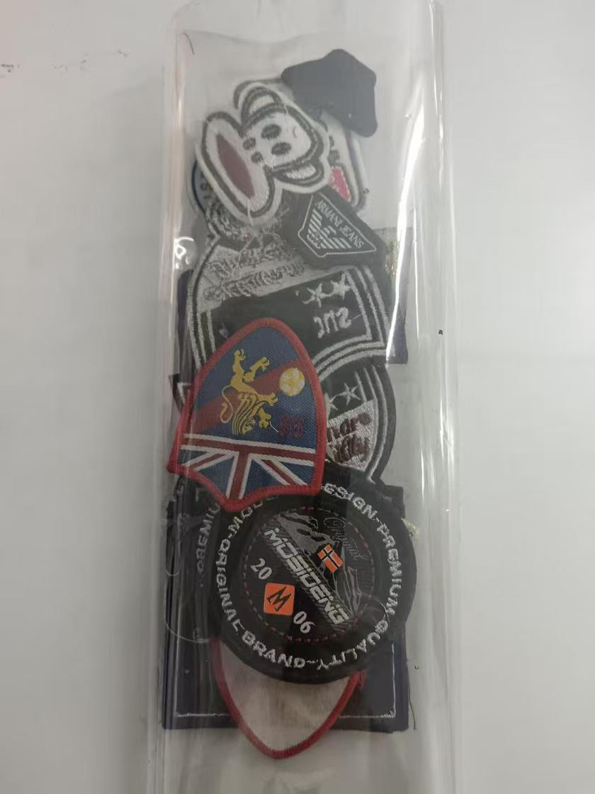 刺绣布贴20个一份，随机