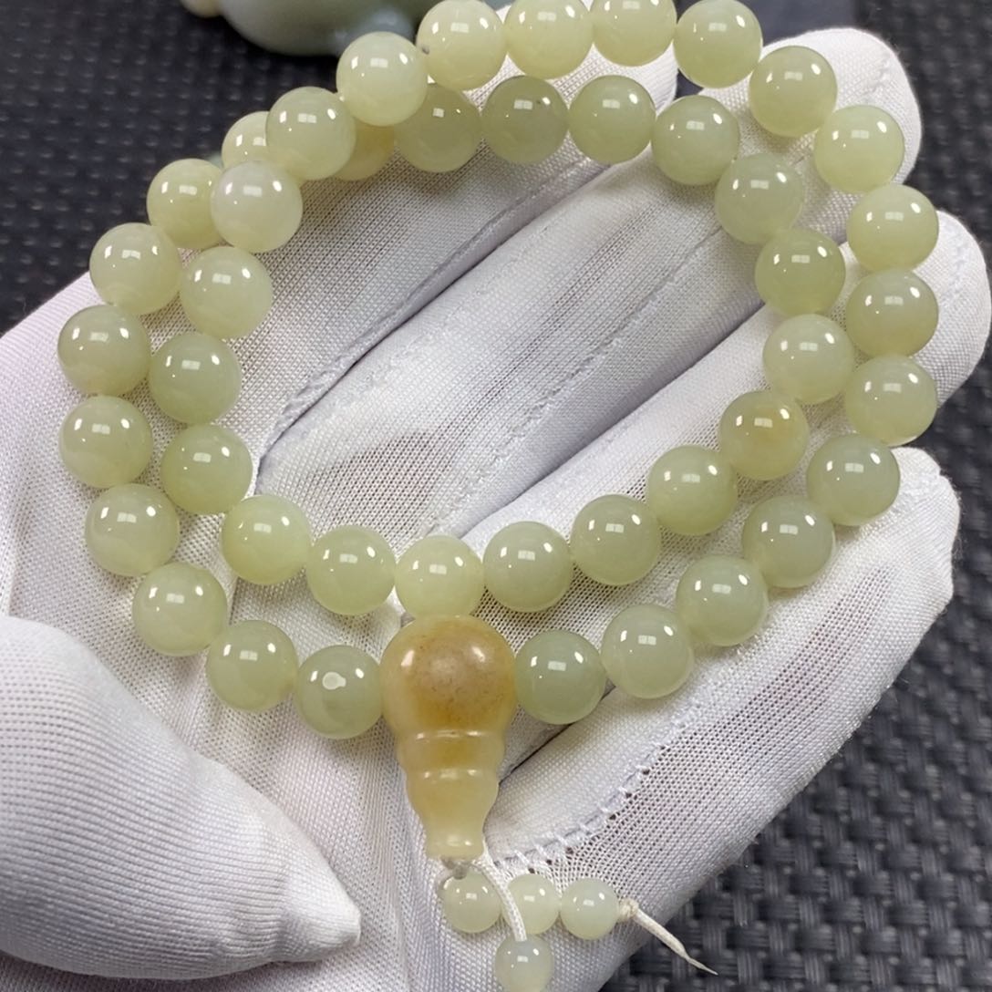 和田玉手链未镶嵌