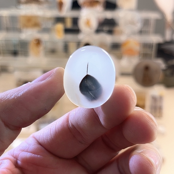 玛瑙/玉髓未镶嵌吊坠(不含链)