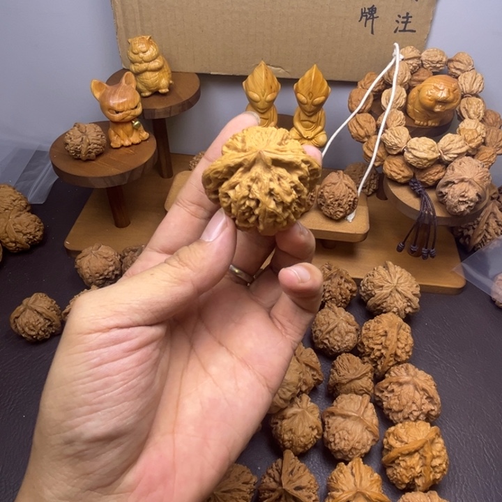 凡***爹吊坠桃核粗筋单只