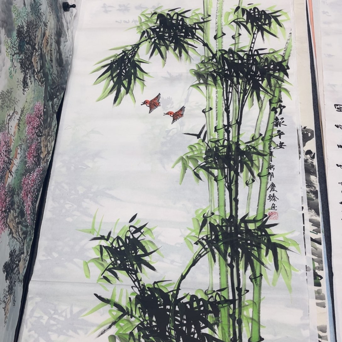 国画明月的直播间20