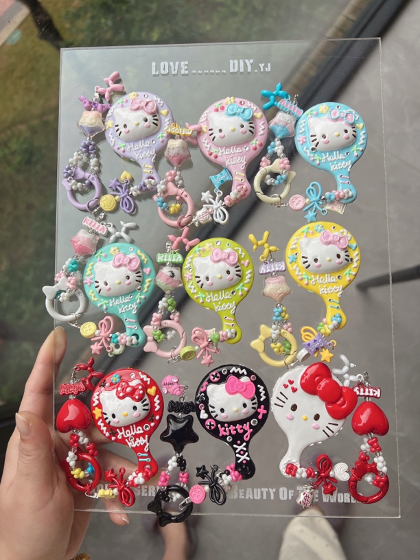 直播间主播过款一物一拍 纯手工DIY挂件/手机链/包挂件 