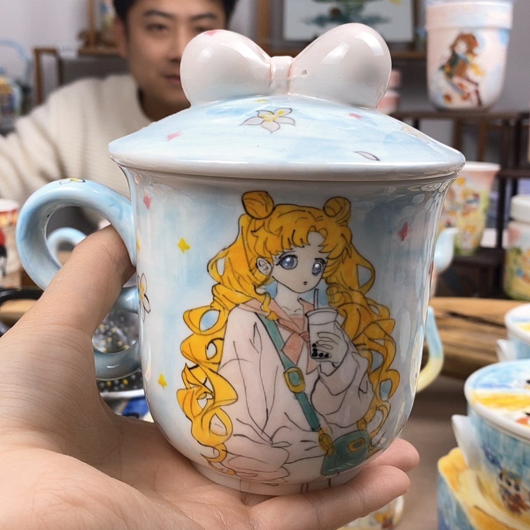 杯景德镇陶瓷高温瓷