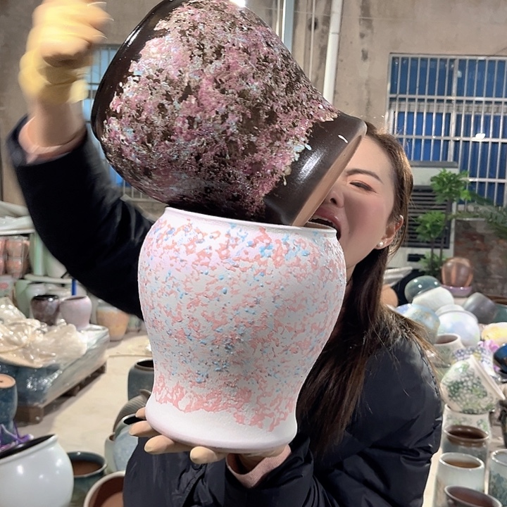 正品口17高23花盆