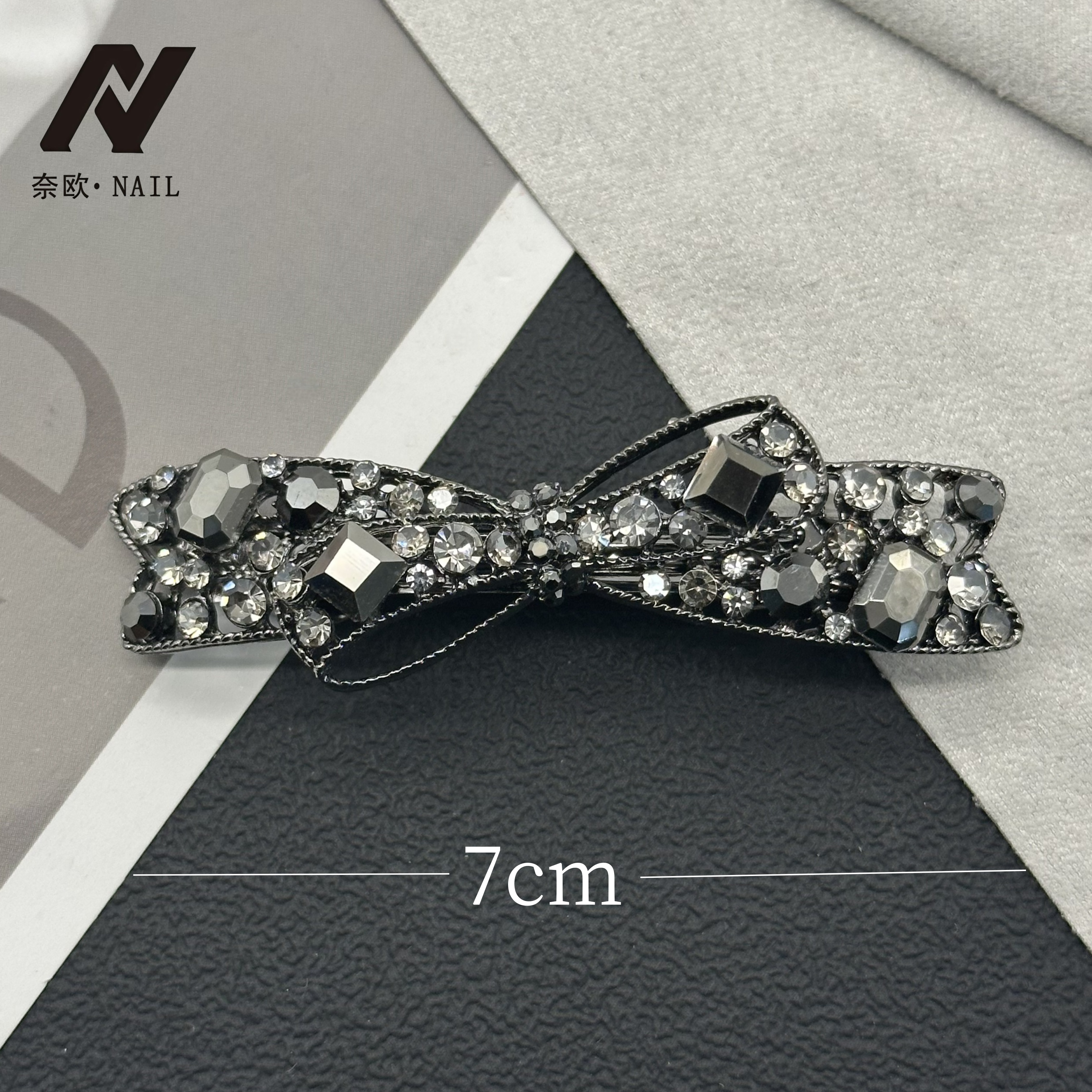 【NAIL·奈欧】设计师系列6037高级弹簧夹轻奢