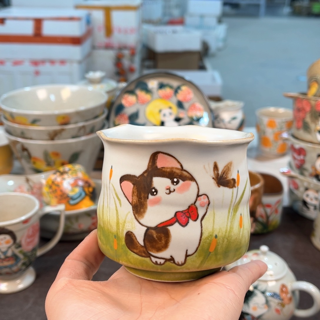 景德镇陶瓷手工杯